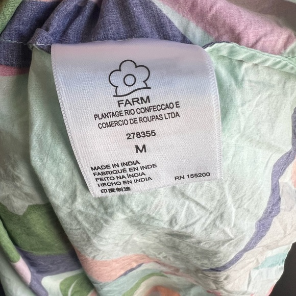 FARM Rio x Anthropologie Tie Back Maxi Dress - Picture 9 of 13